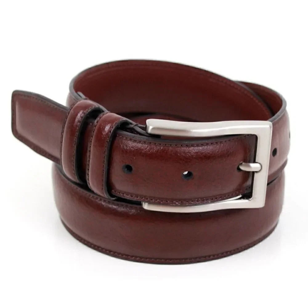 Classic BROWN GENUINE LEATHER 1.25
